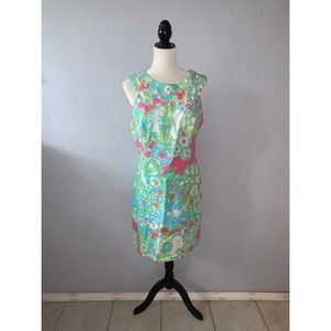 Lilly Pulitzer Summer Lindy Shift dress Size 10